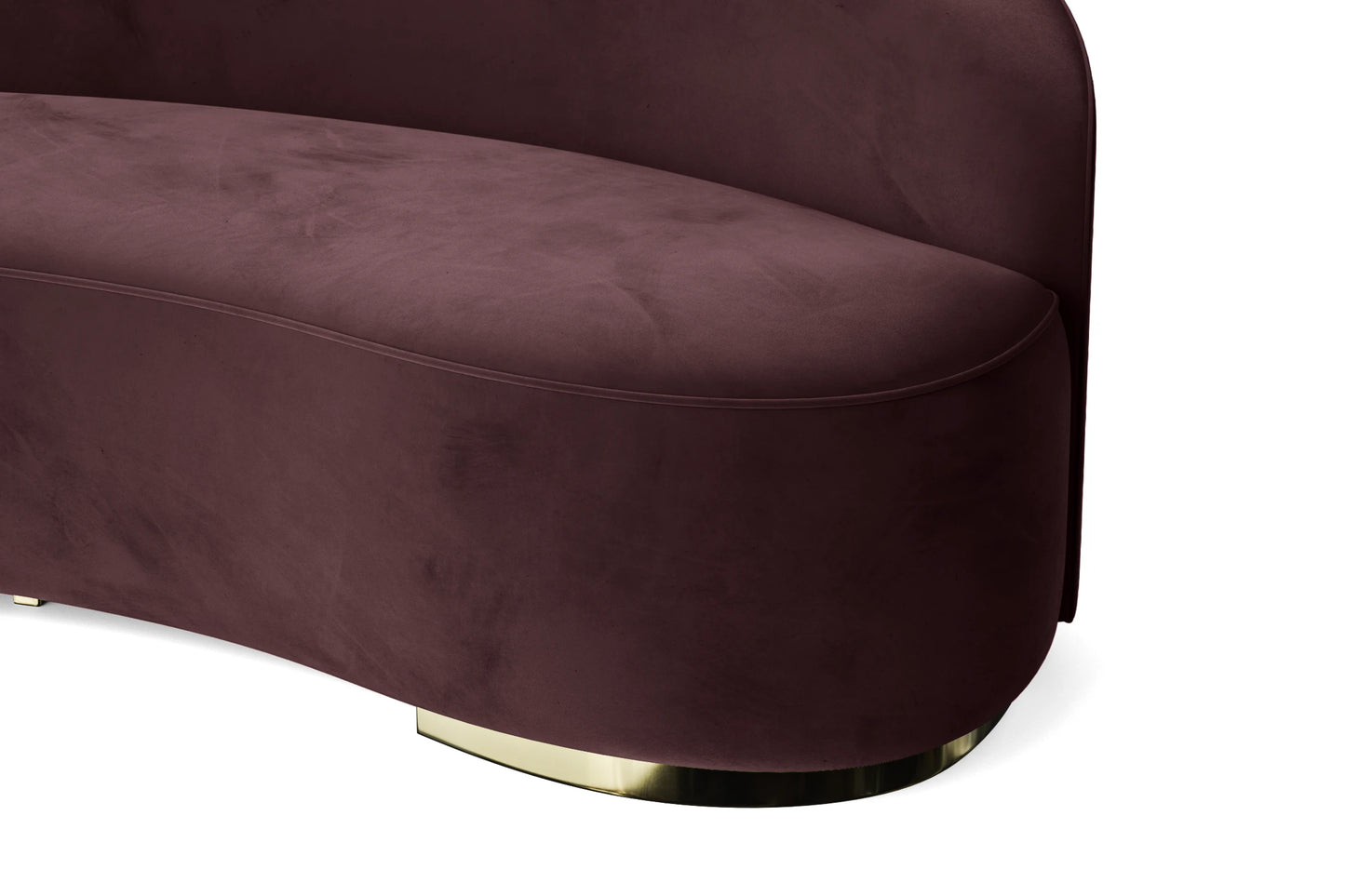 Teramo 3 Seater Sofa Grape Velvet