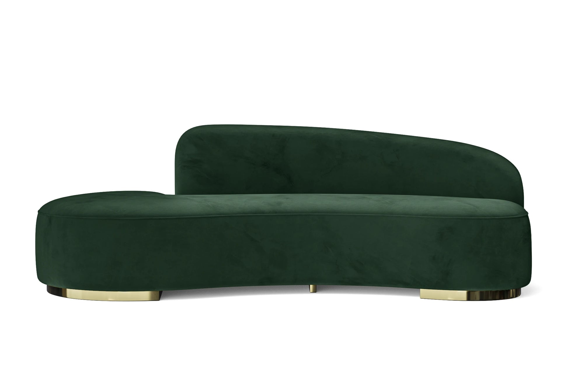 Teramo 3 Seater Sofa Green Velvet