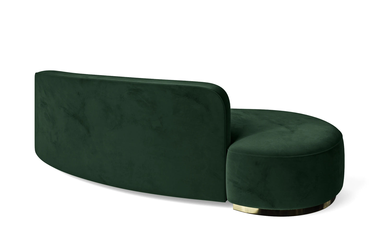 Teramo 3 Seater Sofa Green Velvet