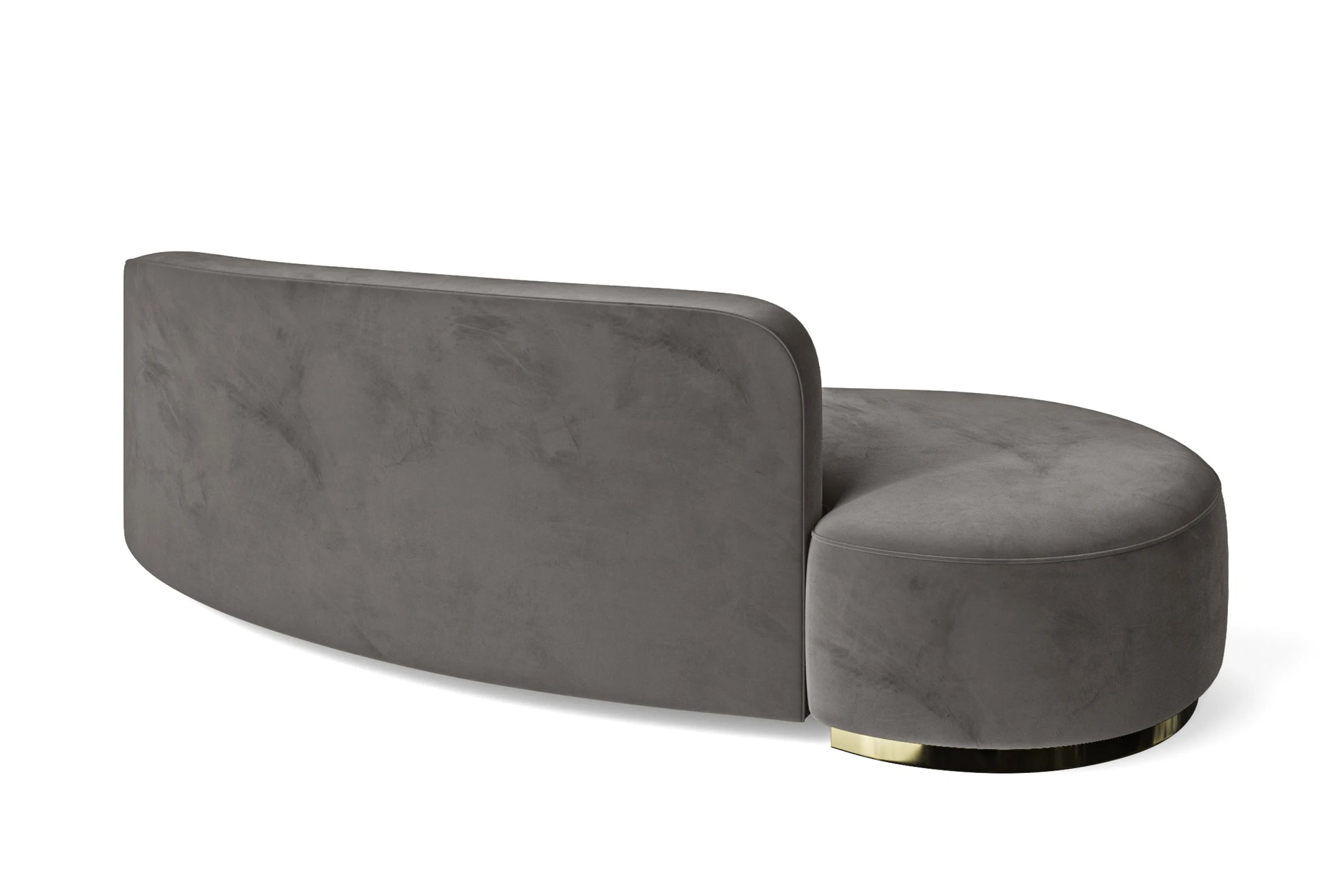 Teramo 3 Seater Sofa Grey Velvet