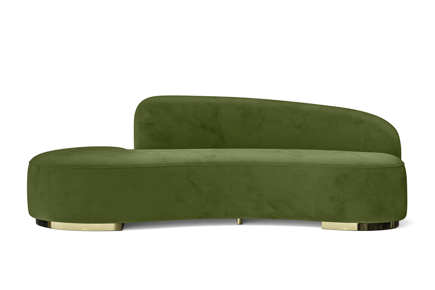 Teramo 3 Seater Sofa Lime Velvet