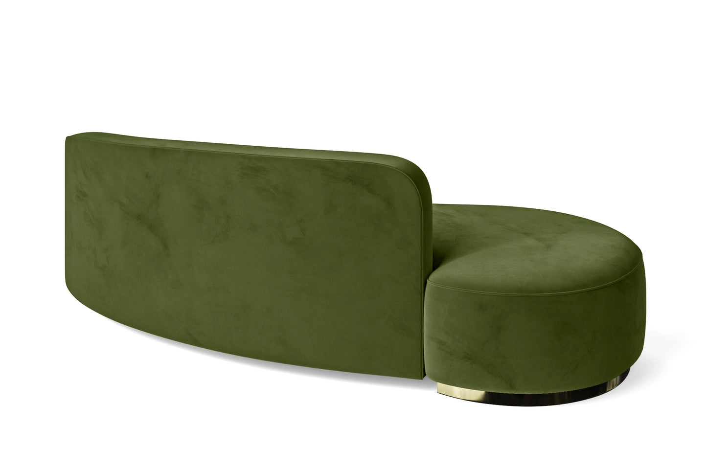 Teramo 3 Seater Sofa Lime Velvet