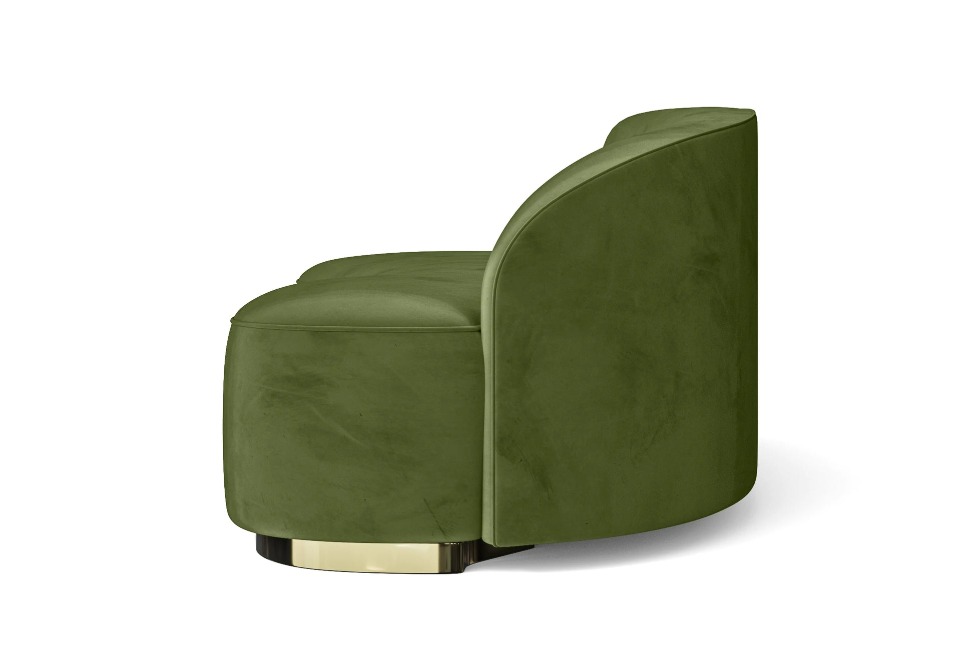 Teramo 3 Seater Sofa Lime Velvet