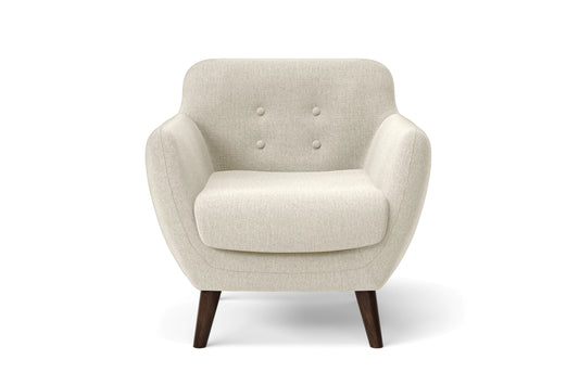 Terni Armchair Cream Linen Fabric