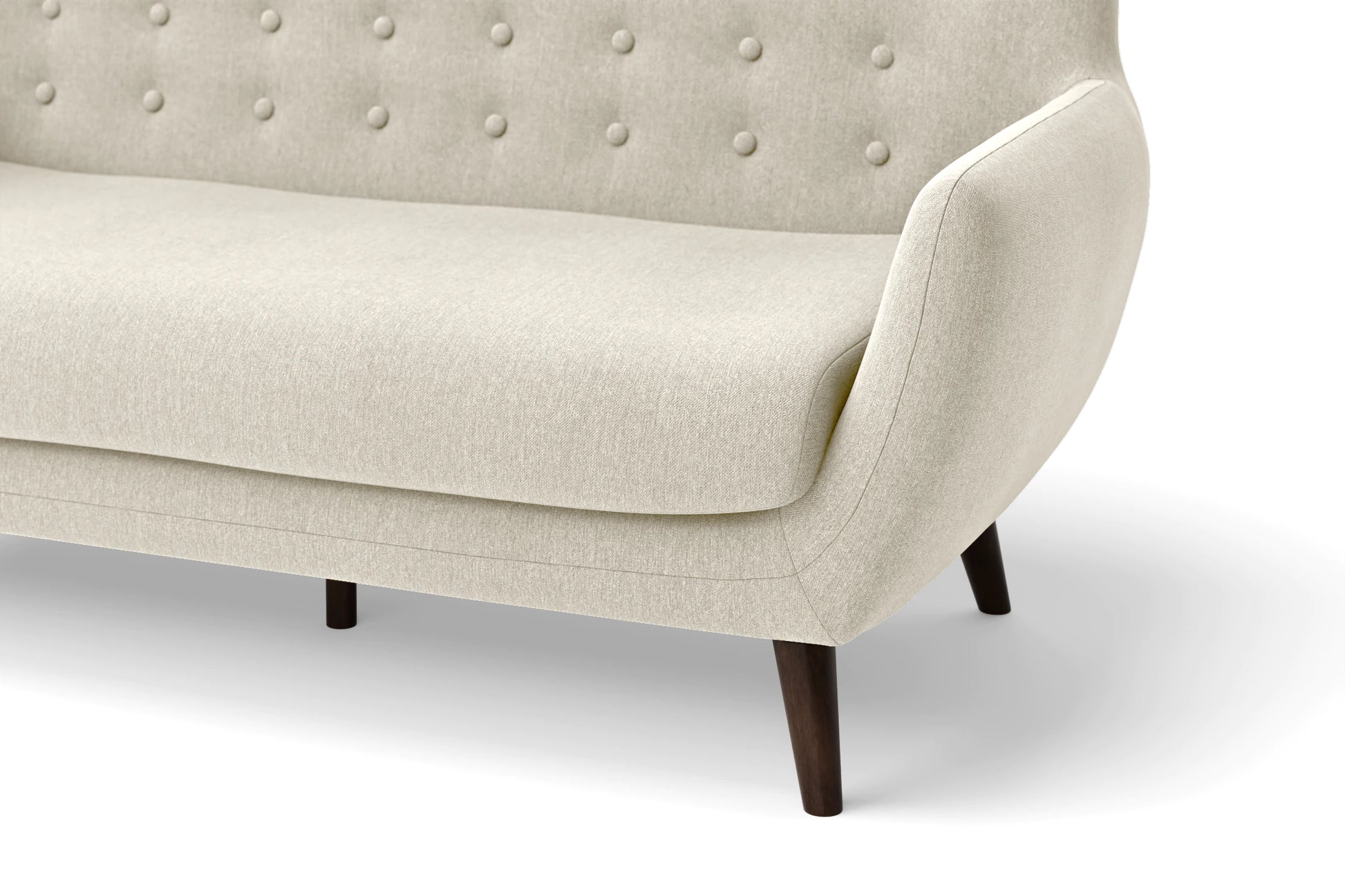 Terni Armchair Cream Linen Fabric