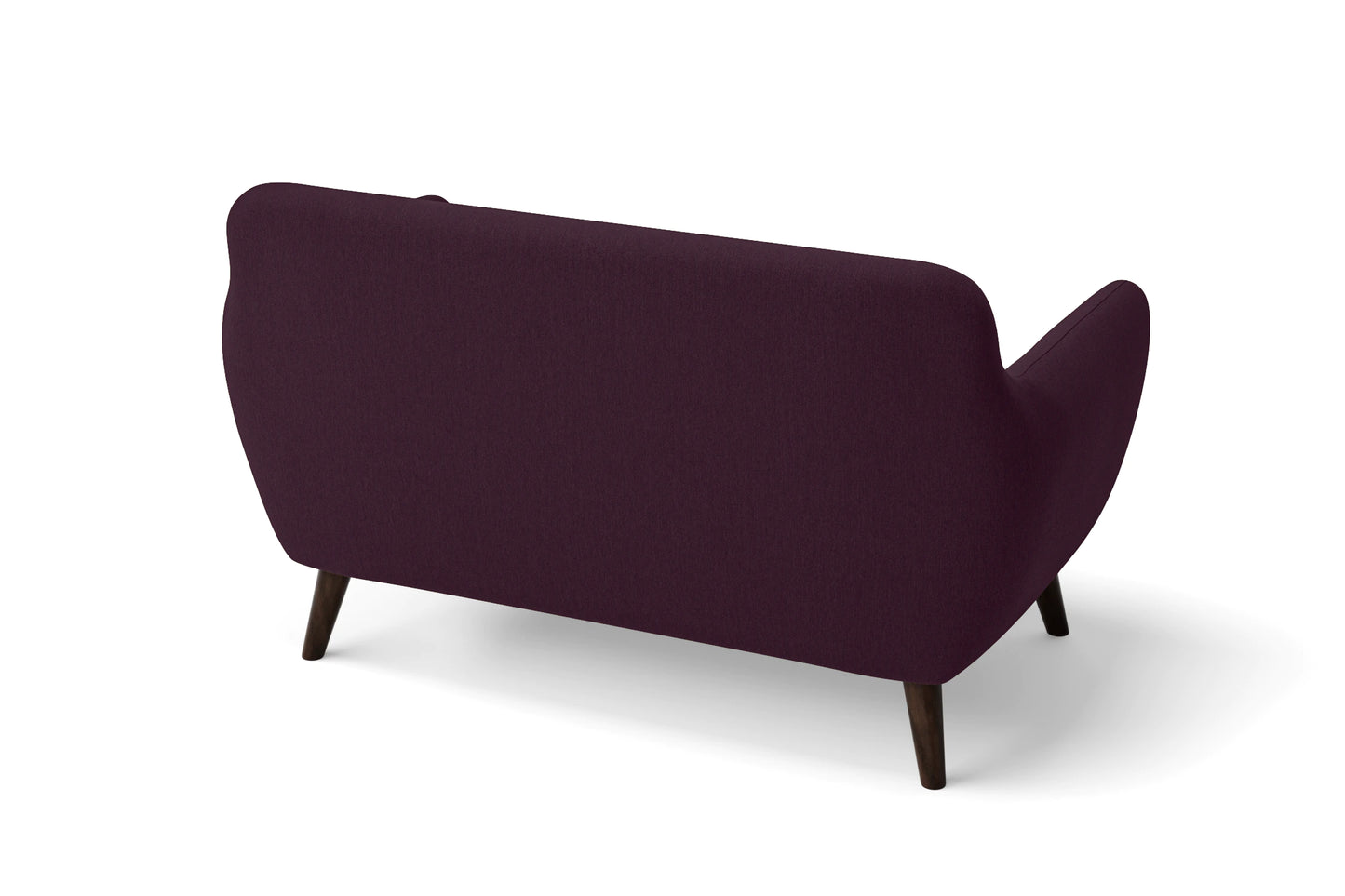 Terni 2 Seater Sofa Purple Linen Fabric