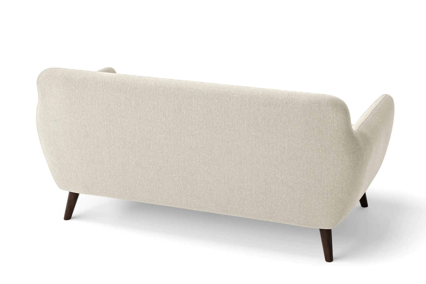 Terni 3 Seater Sofa Cream Linen Fabric