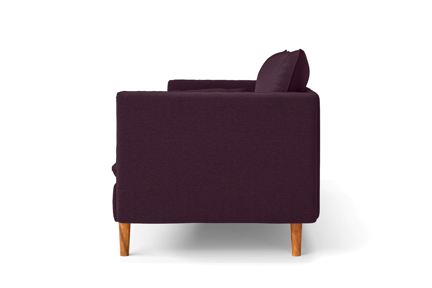 Tirreni Armchair Purple Linen Fabric