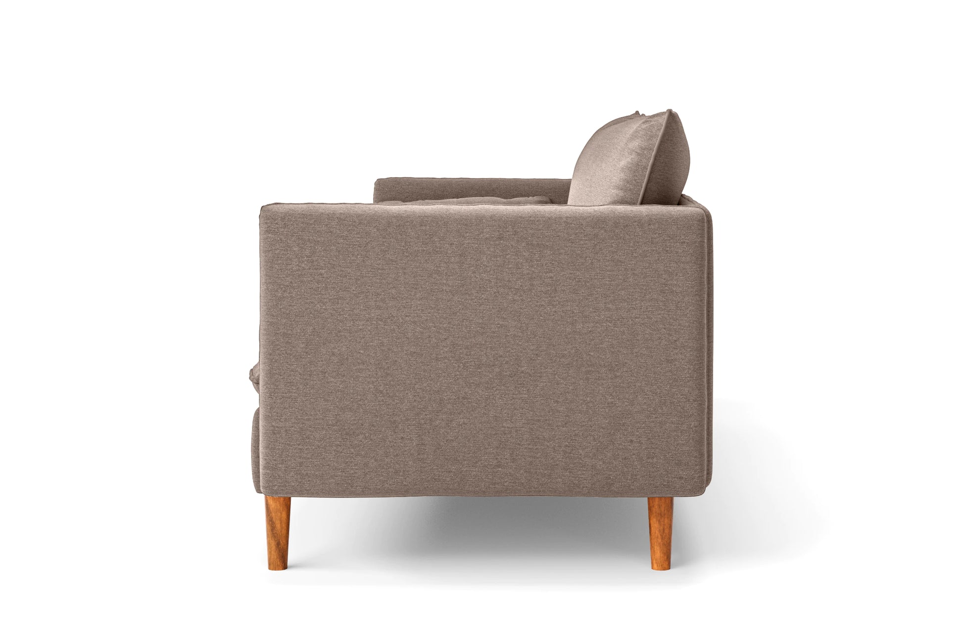 Tirreni 2 Seater Sofa Caramel Linen Fabric