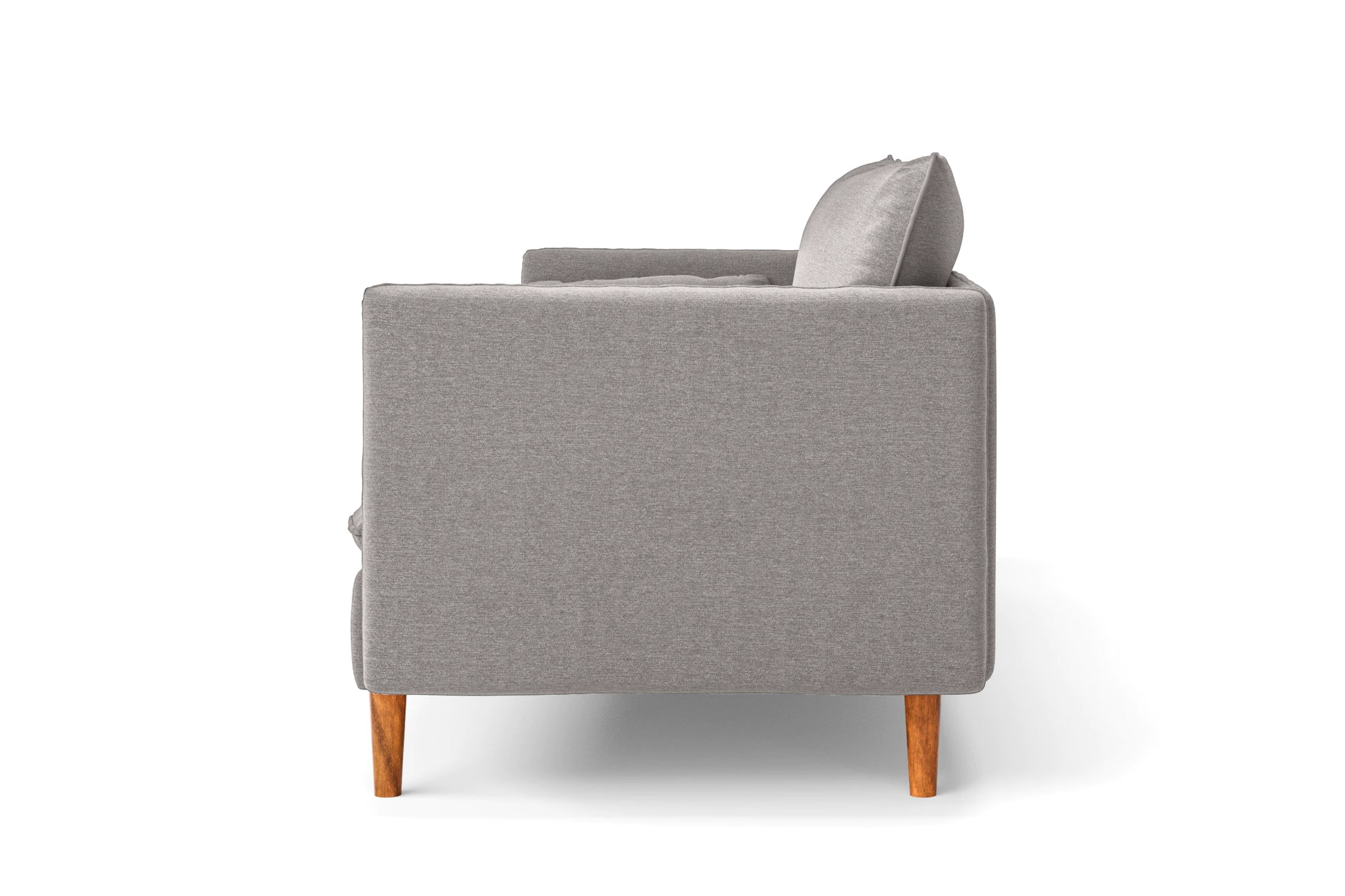 Tirreni 2 Seater Sofa Grey Linen Fabric