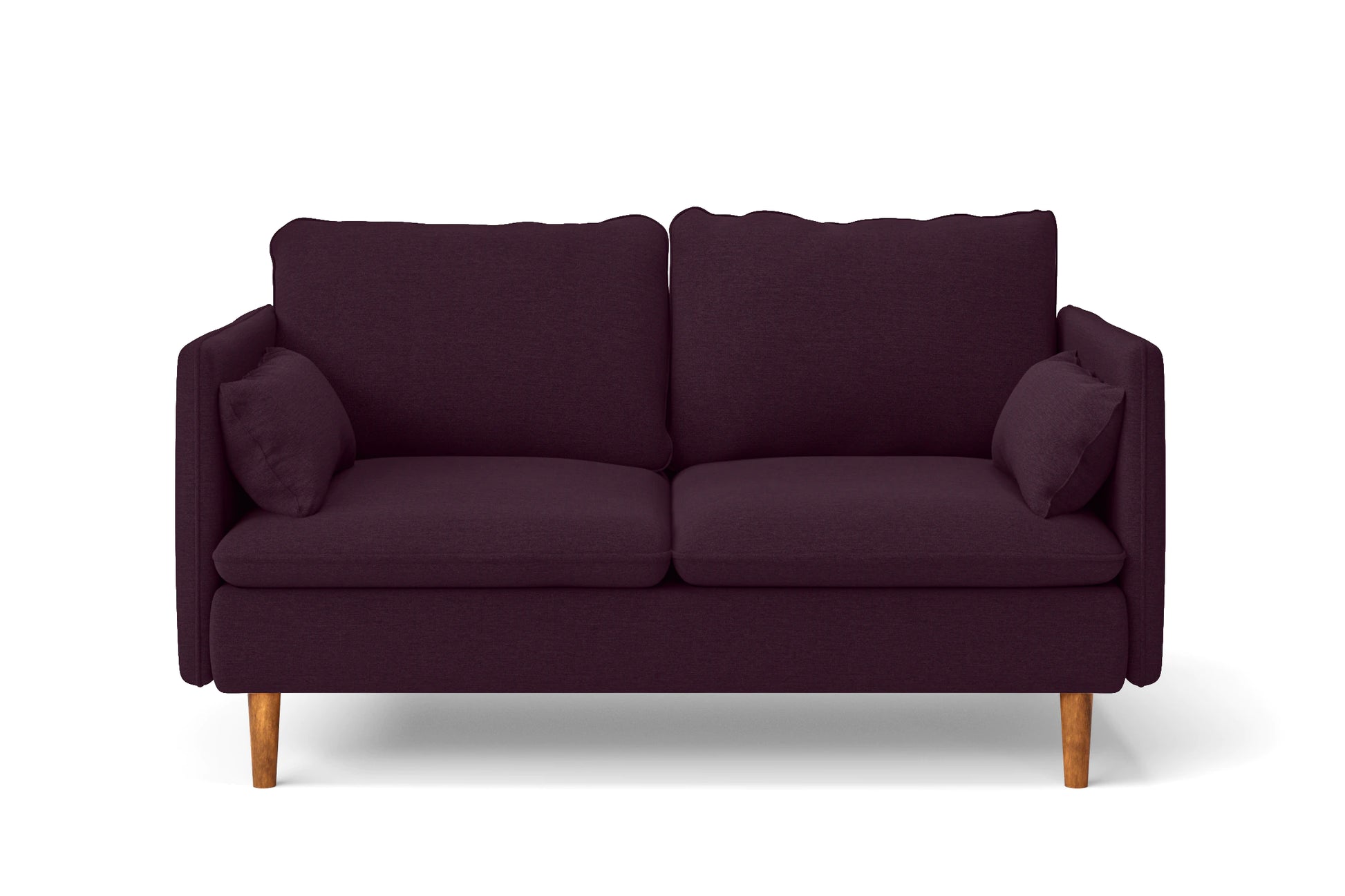 Tirreni 2 Seater Sofa Purple Linen Fabric