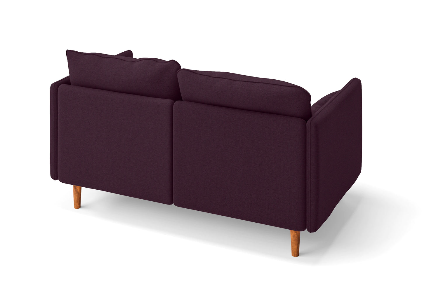 Tirreni 2 Seater Sofa Purple Linen Fabric