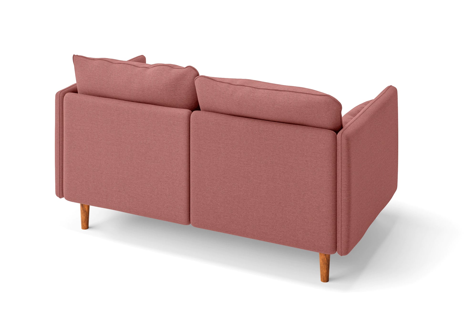 Tirreni 2 Seater Sofa Rose Pink Linen Fabric