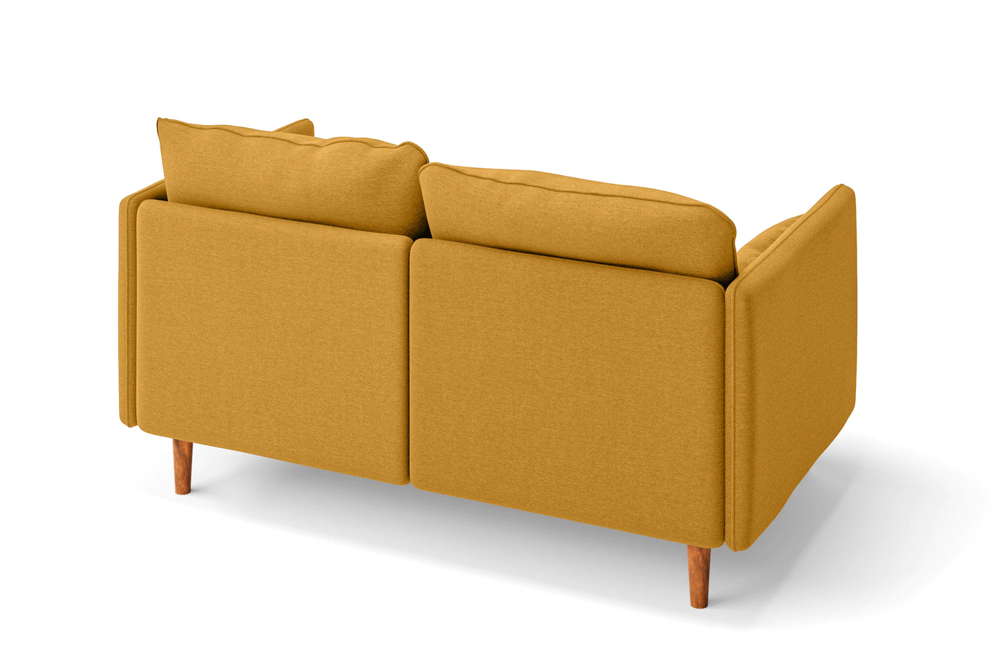 Tirreni 2 Seater Sofa Yellow Linen Fabric