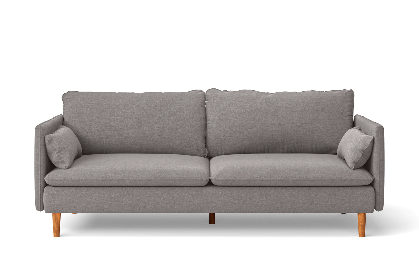 Tirreni 3 Seater Sofa Grey Linen Fabric