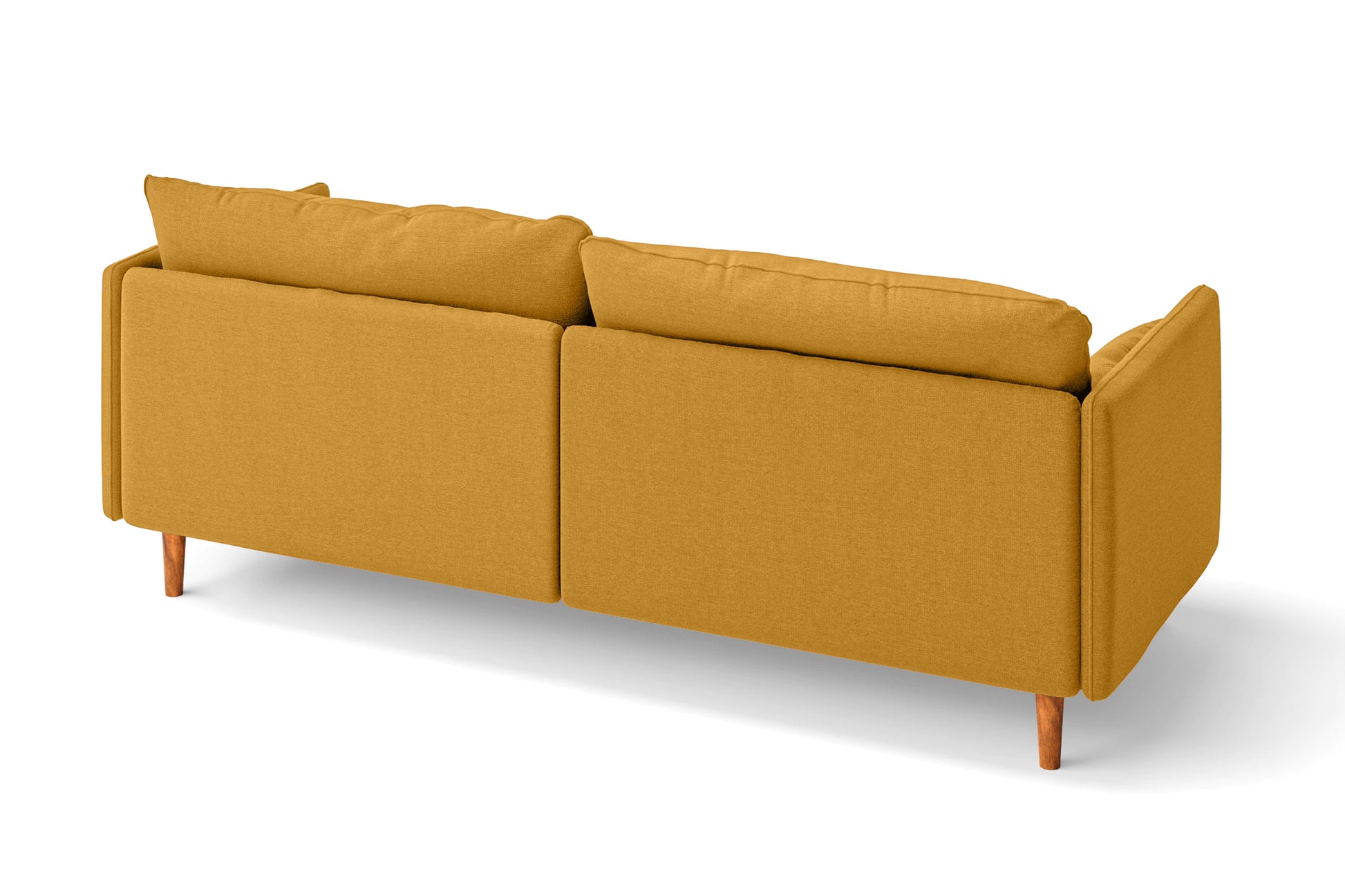 Tirreni 3 Seater Sofa Yellow Linen Fabric