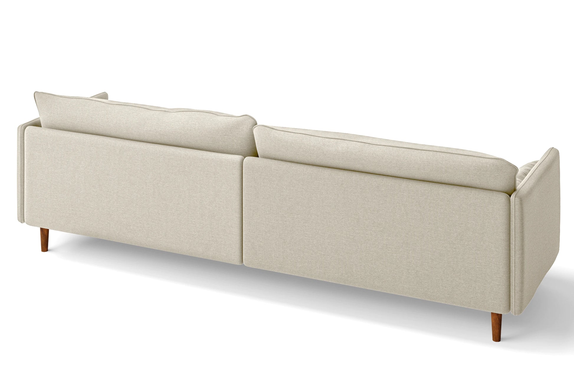 Tirreni 4 Seater Sofa Cream Linen Fabric