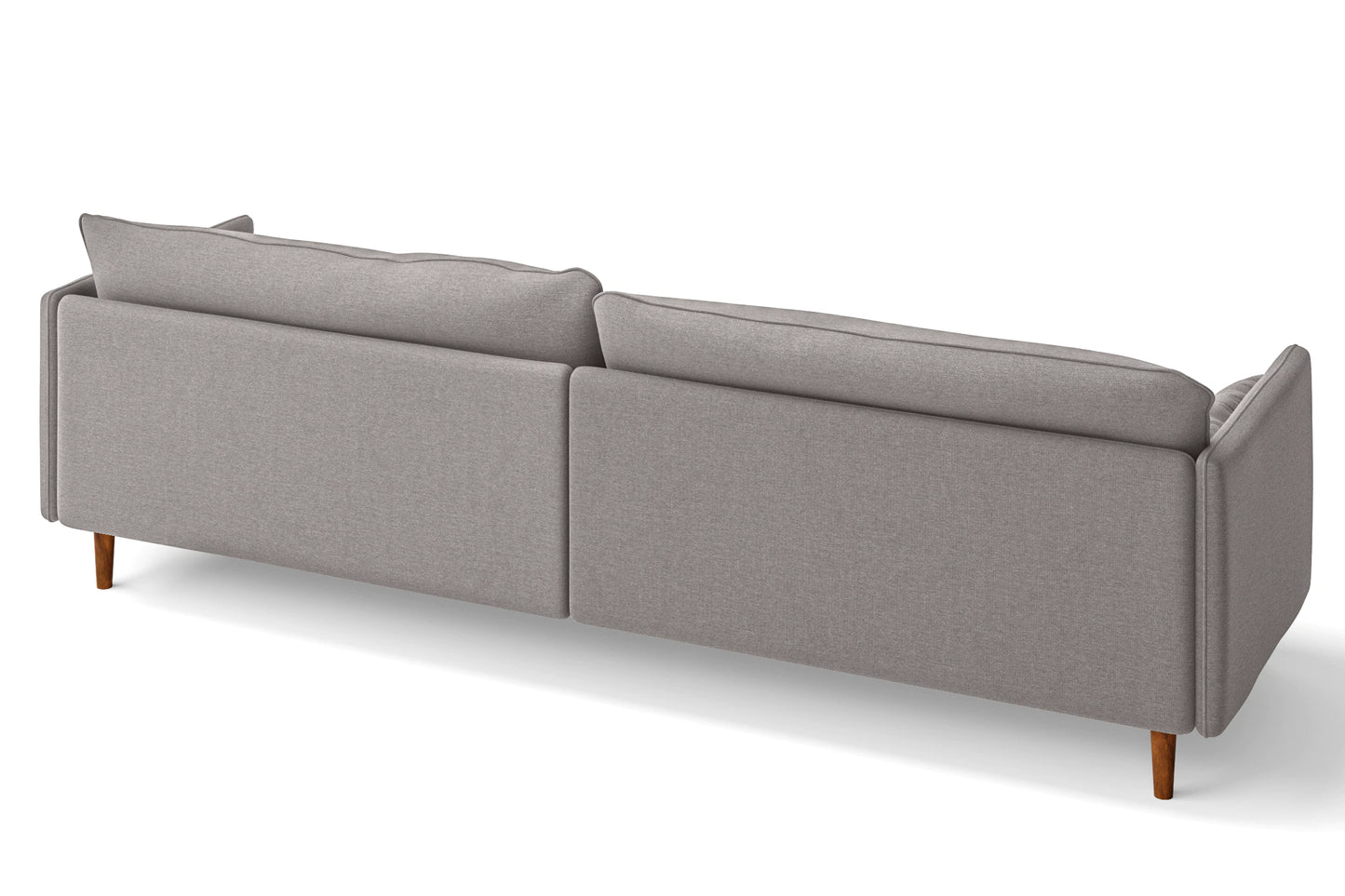 Tirreni 4 Seater Sofa Grey Linen Fabric