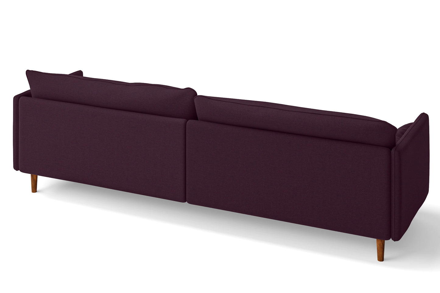 Tirreni 4 Seater Sofa Purple Linen Fabric