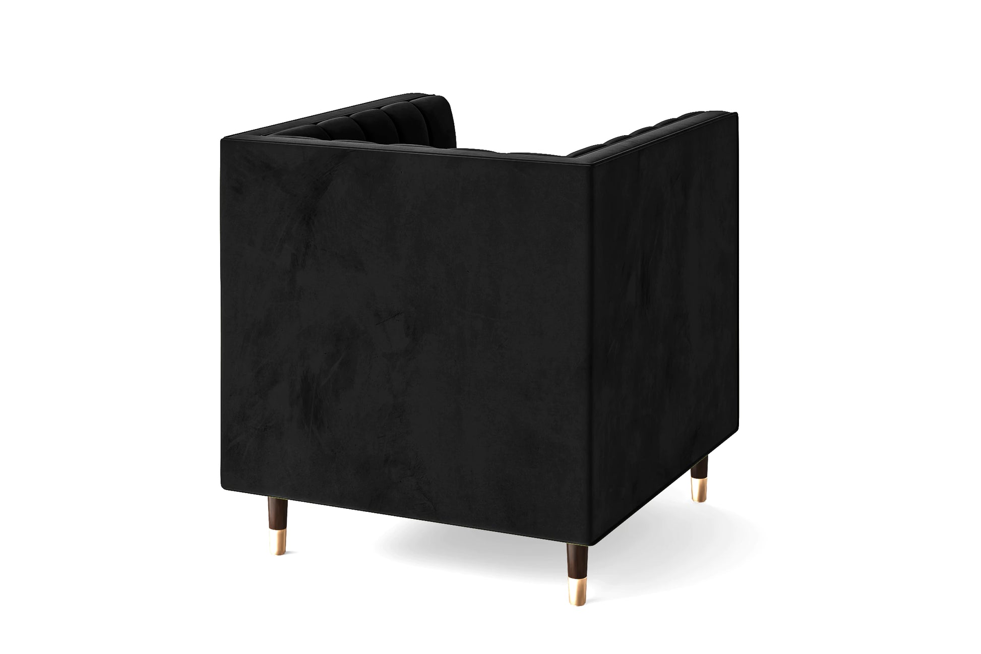 Tivoli Armchair Black Velvet