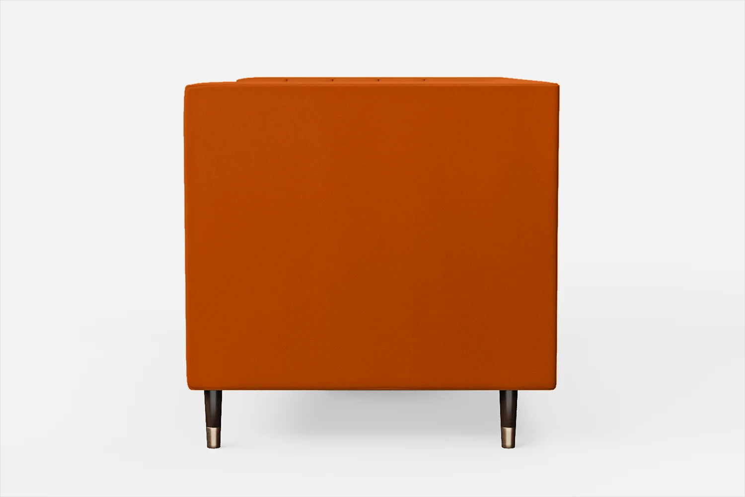 Tivoli 2 Seater Sofa Orange Leather