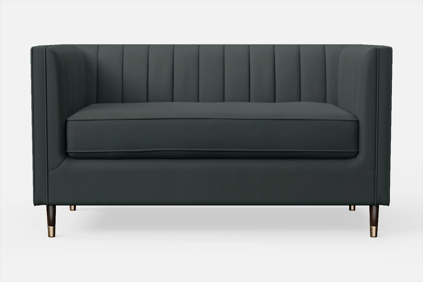 Tivoli 2 Seater Sofa Slate Leather