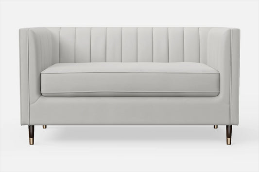 Tivoli 2 Seater Sofa White Leather