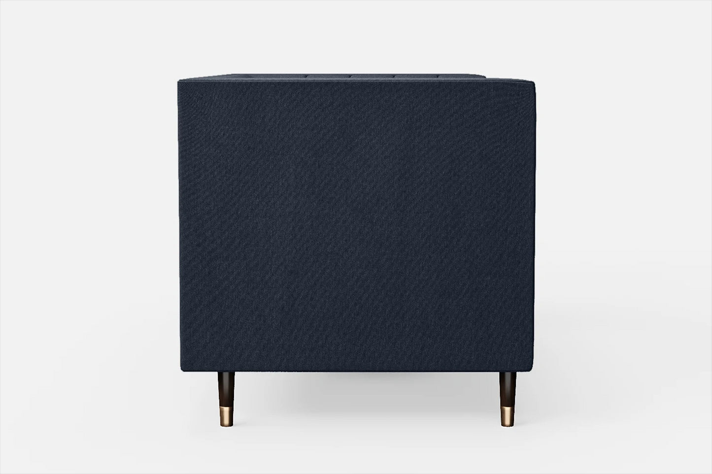 Tivoli 2 Seater Sofa Dark Blue Linen Fabric