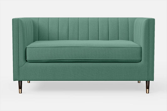 Tivoli 2 Seater Sofa Mint Green Linen Fabric