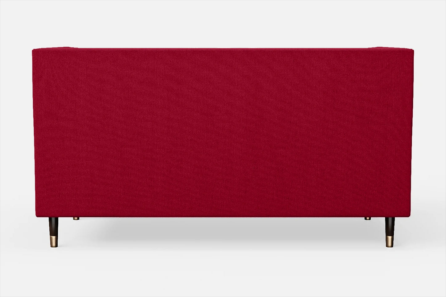 Tivoli 2 Seater Sofa Red Linen Fabric