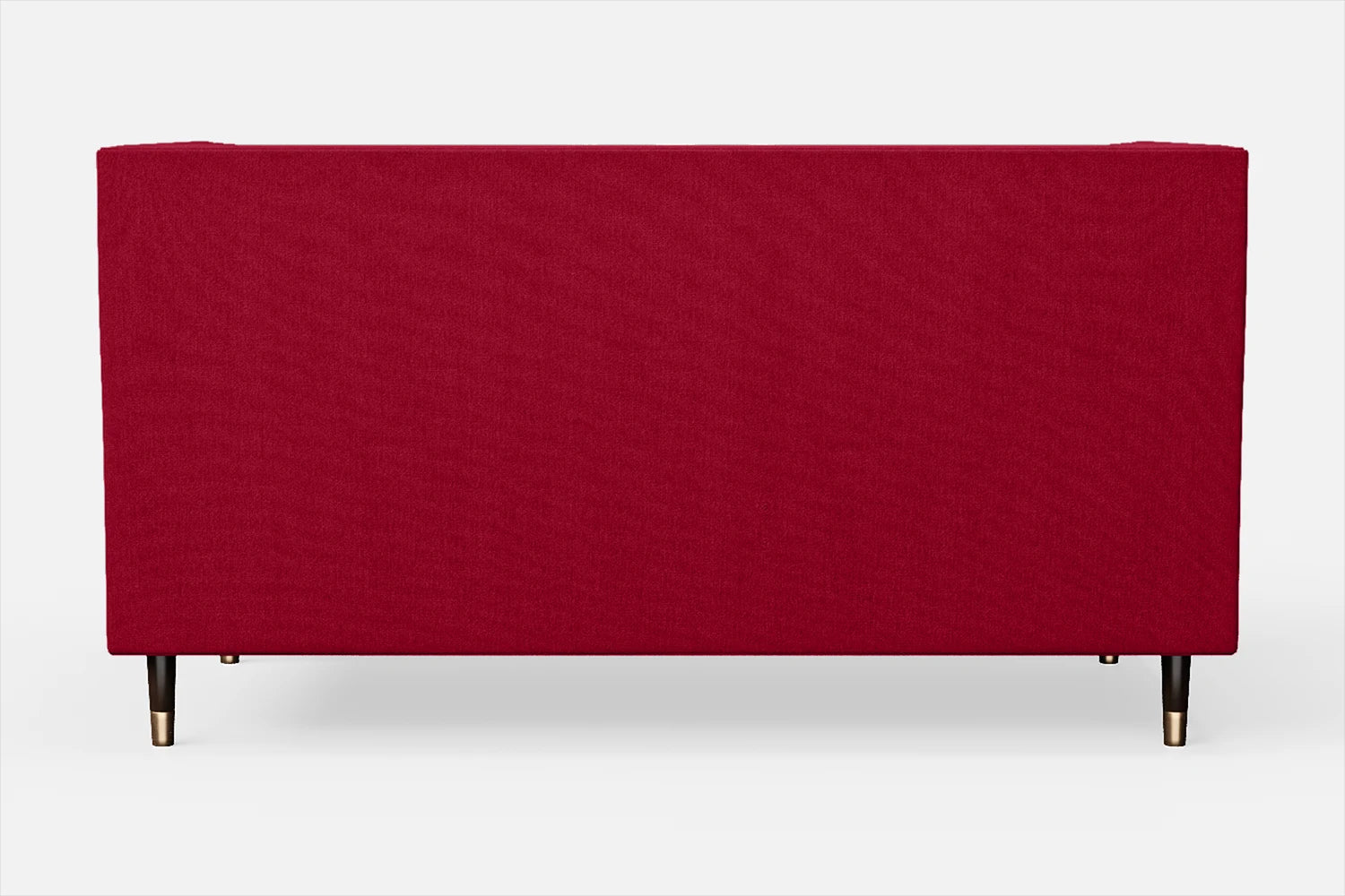 Tivoli 2 Seater Sofa Red Linen Fabric