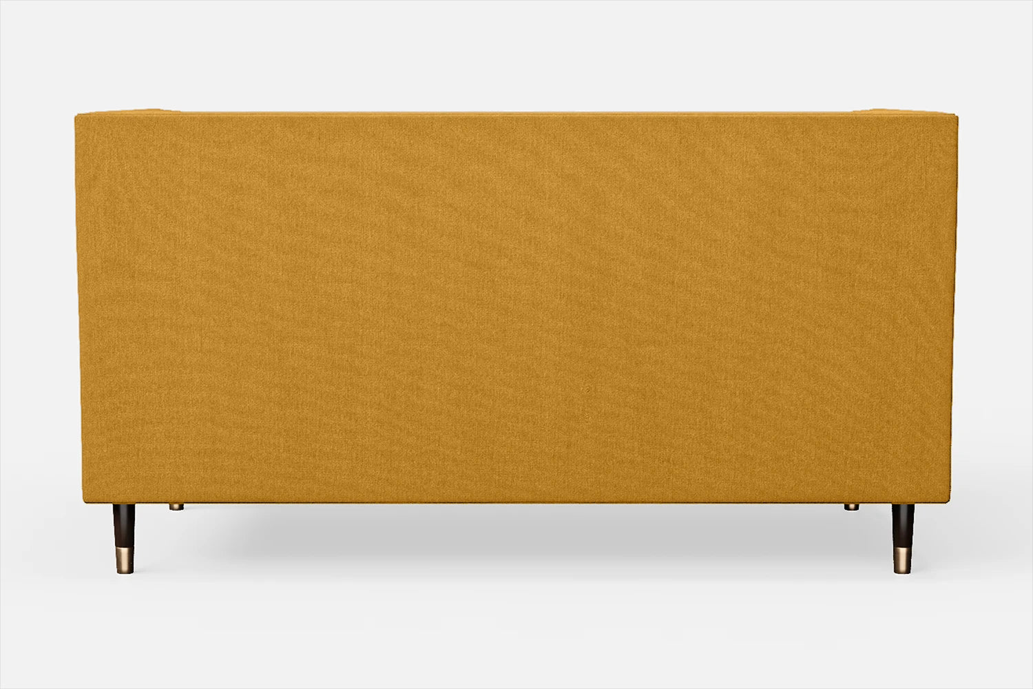 Tivoli 2 Seater Sofa Yellow Linen Fabric