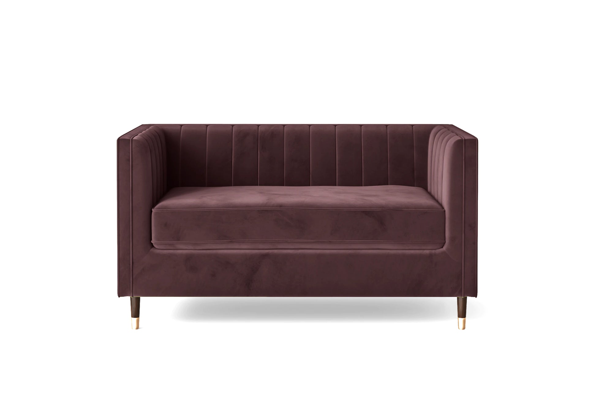 Tivoli 2 Seater Sofa Grape Velvet