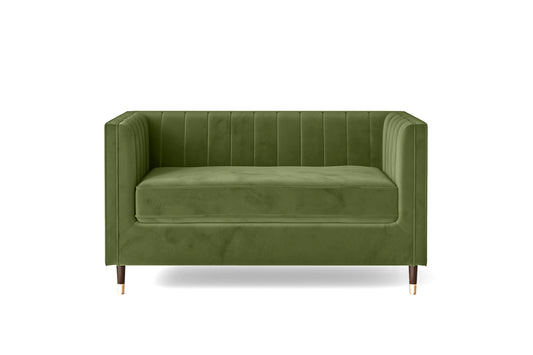 Tivoli 2 Seater Sofa Lime Velvet