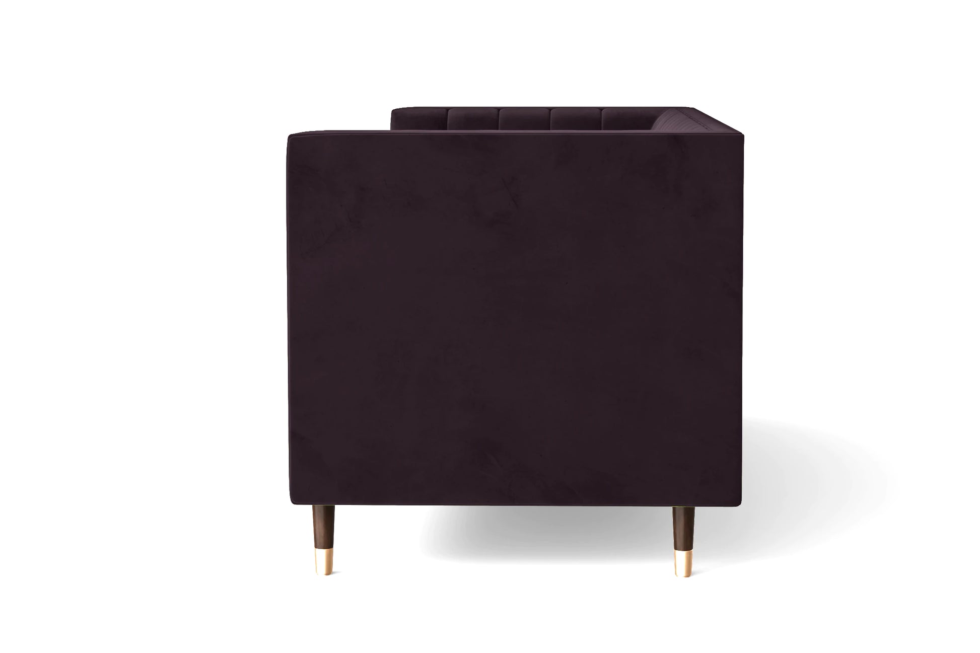 Tivoli 2 Seater Sofa Purple Velvet