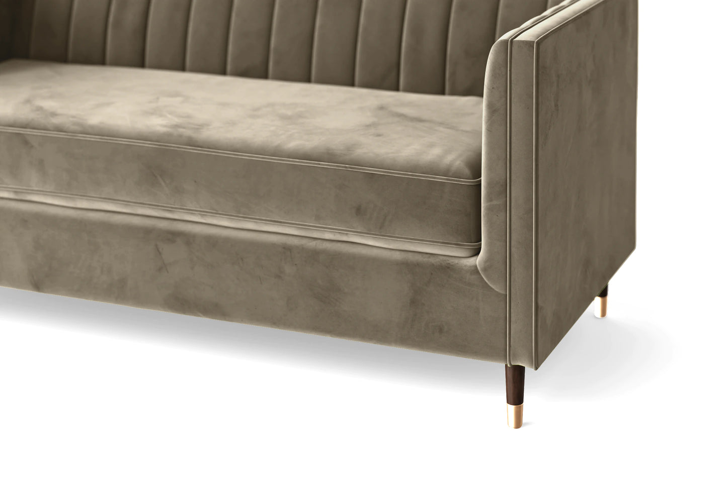 Tivoli 2 Seater Sofa Sand Velvet