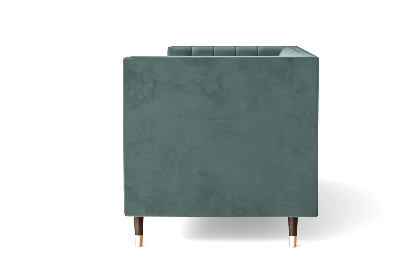 Tivoli 2 Seater Sofa Teal Velvet