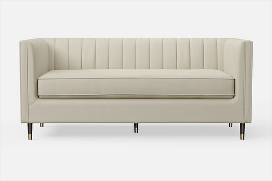 Tivoli 3 Seater Sofa Cream Leather