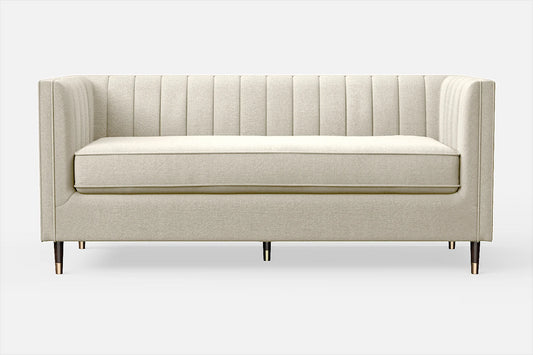 Tivoli 3 Seater Sofa Cream Linen Fabric