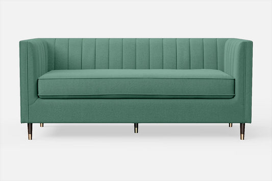 Tivoli 3 Seater Sofa Mint Green Linen Fabric