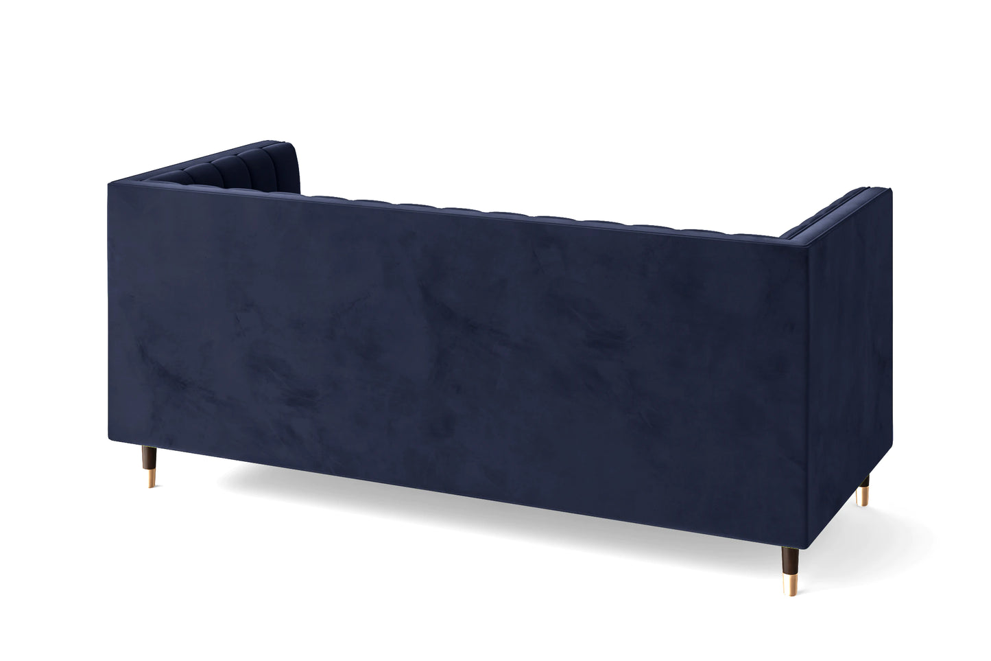 Tivoli 3 Seater Sofa Dark Blue Velvet