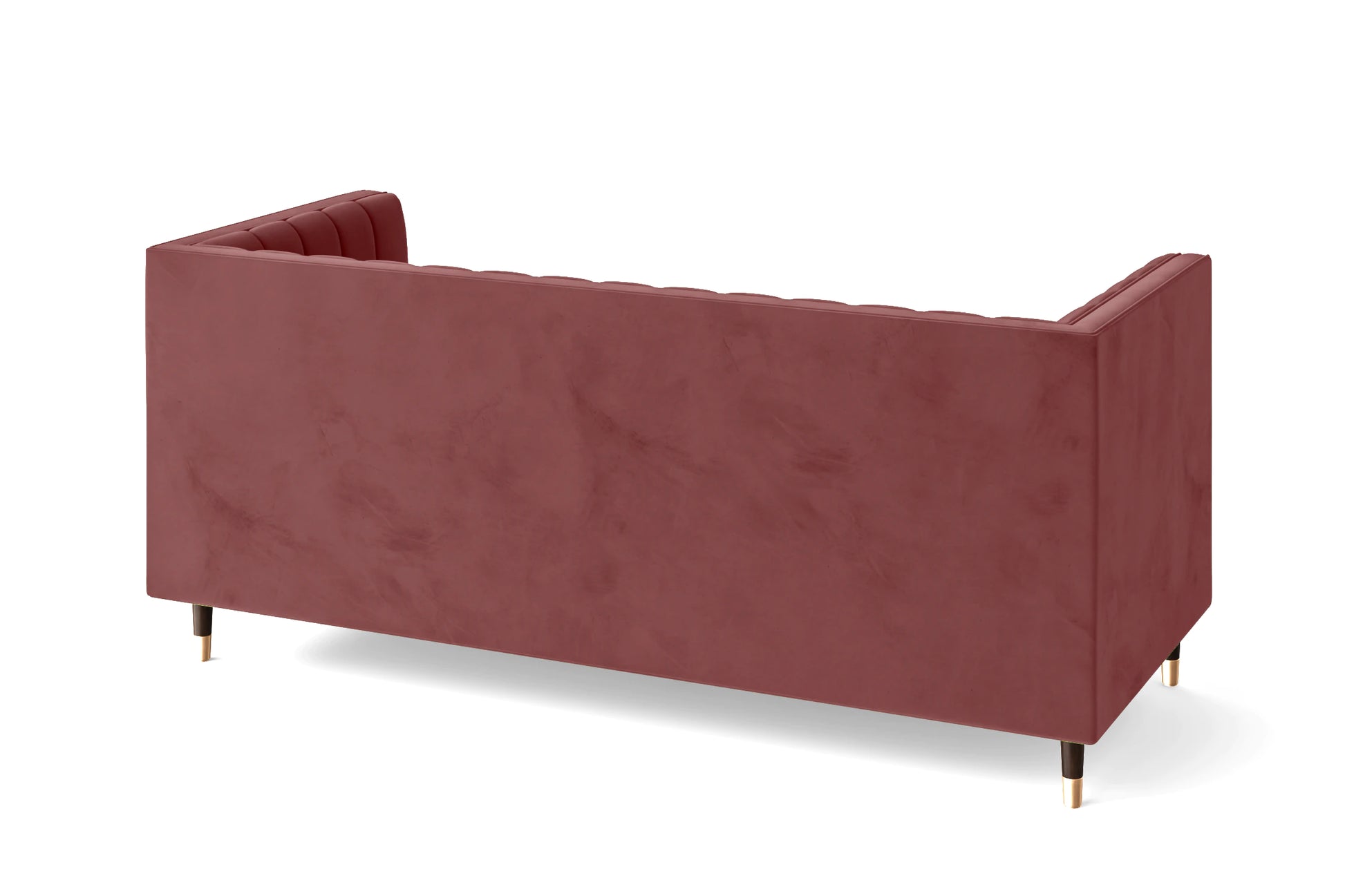 Tivoli 3 Seater Sofa Pink Velvet