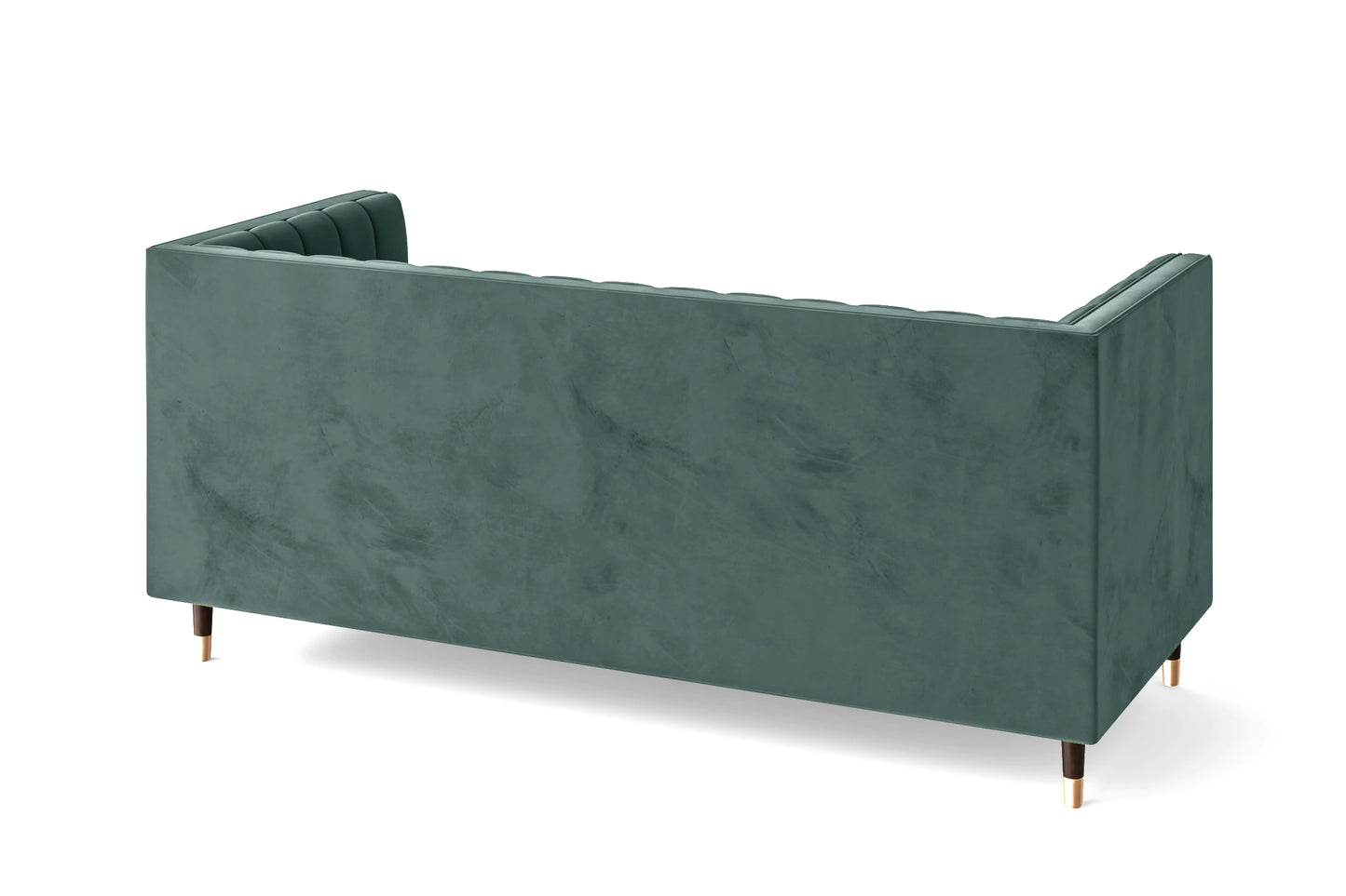 Tivoli 3 Seater Sofa Teal Velvet