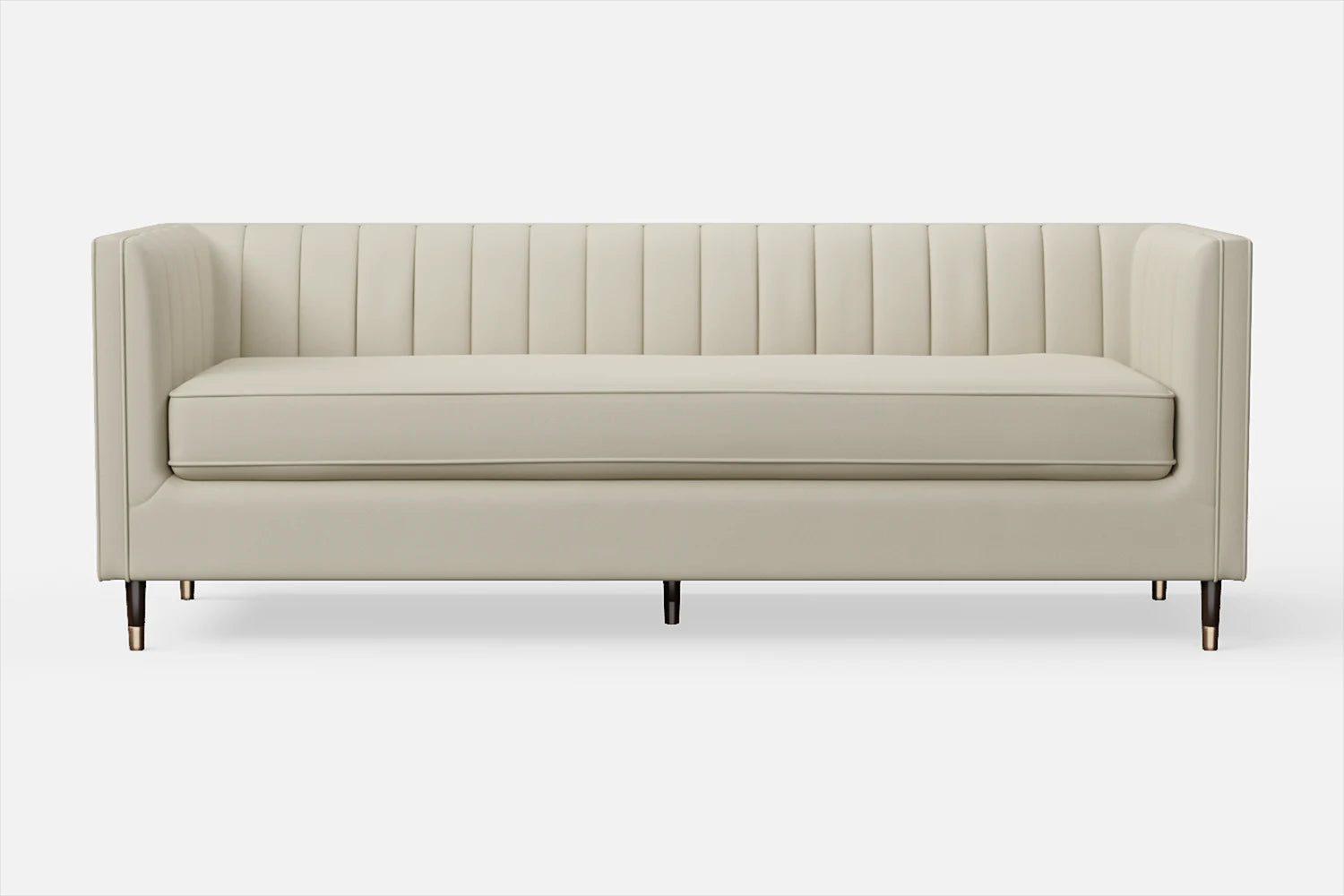 Tivoli 4 Seater Sofa Cream Leather