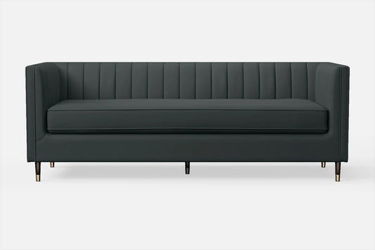 Tivoli 4 Seater Sofa Slate Leather