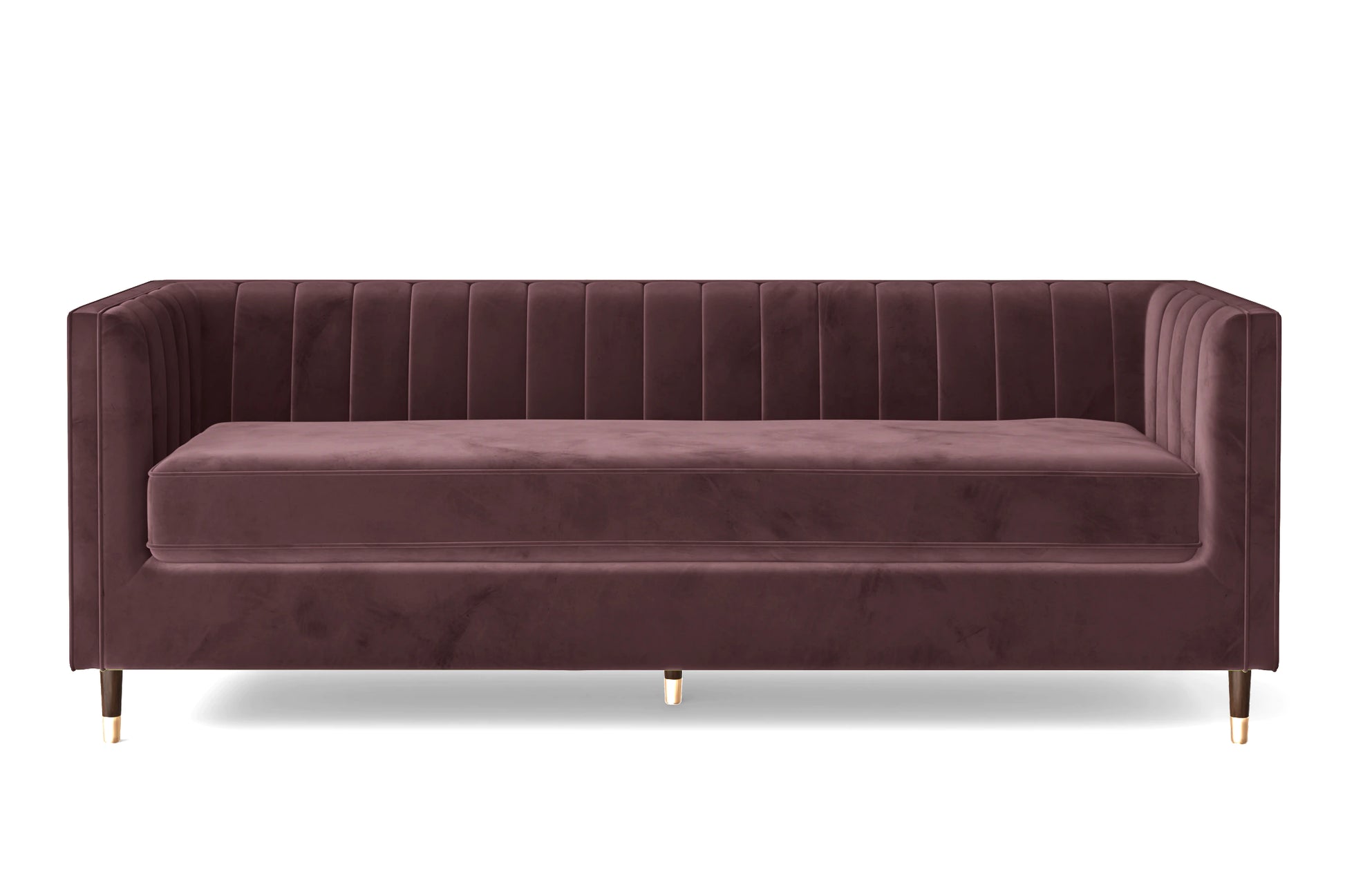 Tivoli 4 Seater Sofa Grape Velvet