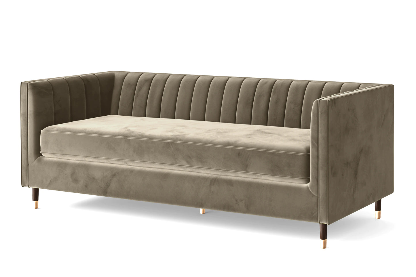 Tivoli 4 Seater Sofa Sand Velvet