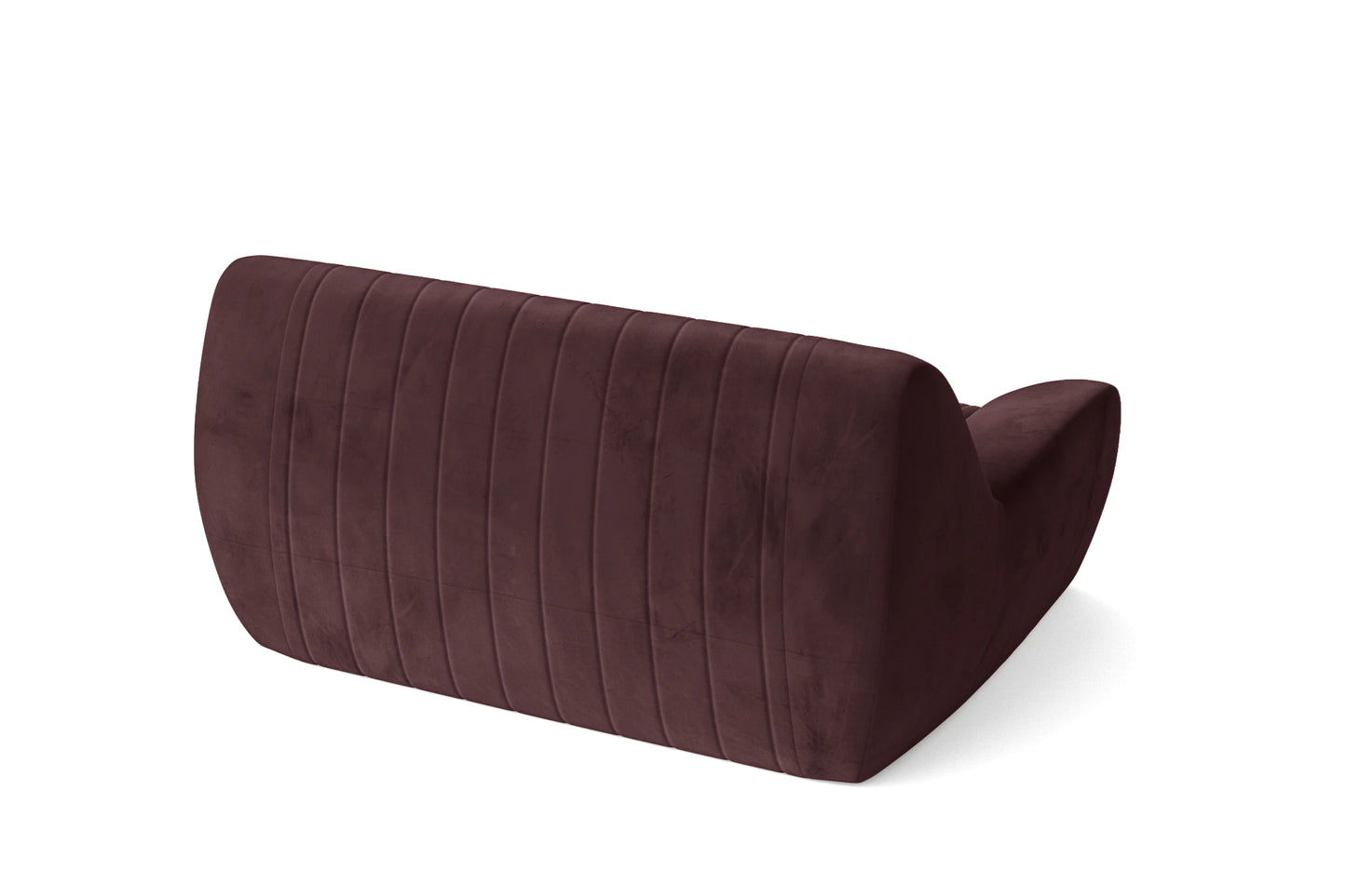 Trapani 2 Seater Sofa Grape Velvet