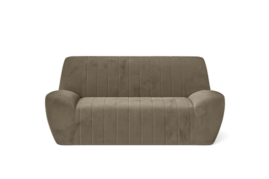 Trapani 2 Seater Sofa Sand Velvet