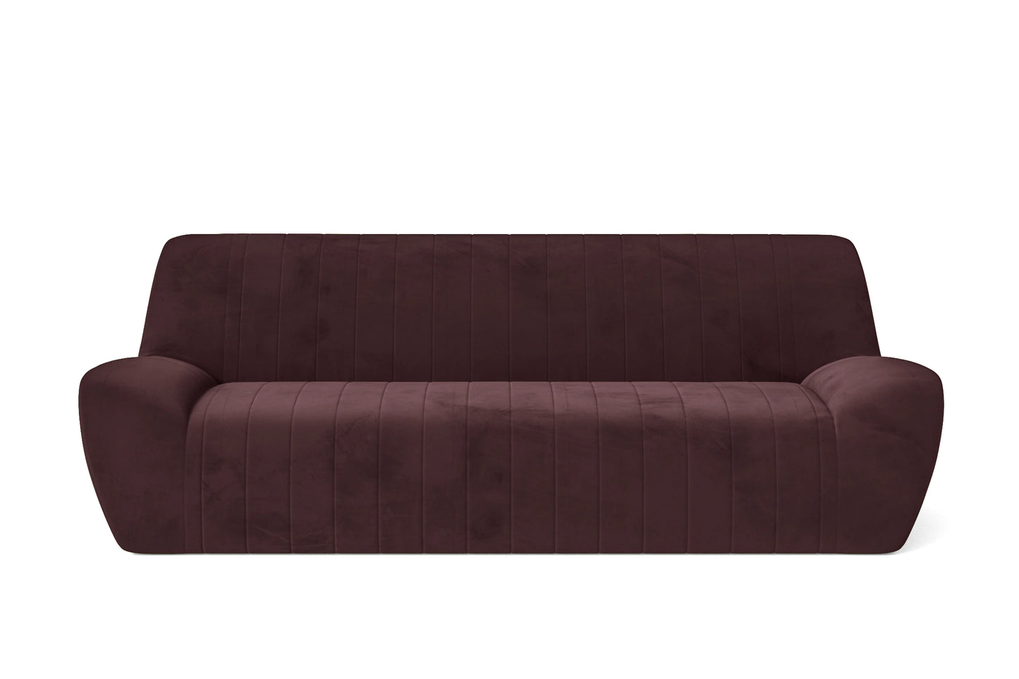 Trapani 3 Seater Sofa Grape Velvet